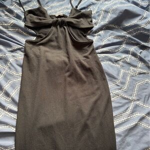 Ardene Black Midi Dress